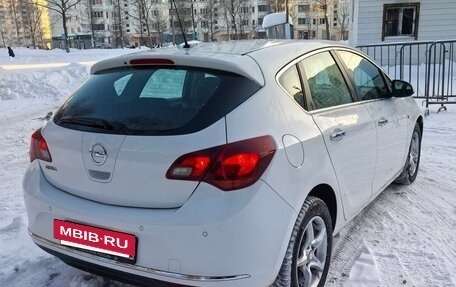 Opel Astra J, 2013 год, 1 300 000 рублей, 5 фотография