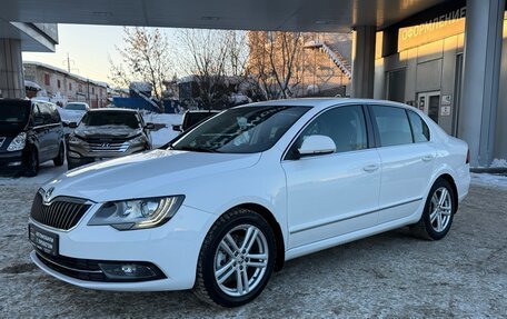Skoda Superb III рестайлинг, 2013 год, 1 270 000 рублей, 3 фотография