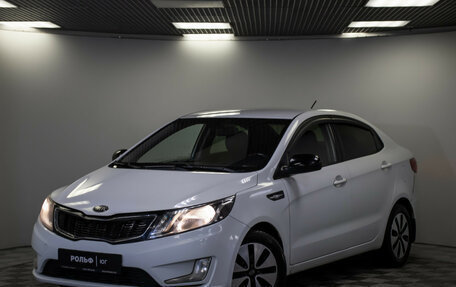 KIA Rio III рестайлинг, 2013 год, 555 000 рублей, 17 фотография