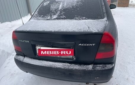 Hyundai Accent II, 2000 год, 190 000 рублей, 4 фотография