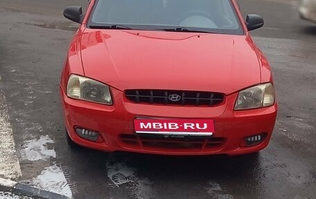 Hyundai Accent II, 2000 год, 350 000 рублей, 1 фотография