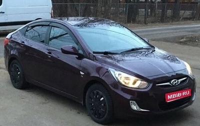 Hyundai Solaris II рестайлинг, 2011 год, 800 000 рублей, 1 фотография