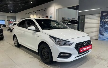 Hyundai Solaris II рестайлинг, 2018 год, 1 435 000 рублей, 3 фотография