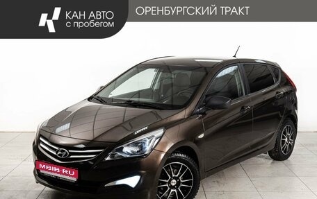 Hyundai Solaris II рестайлинг, 2014 год, 671 000 рублей, 1 фотография