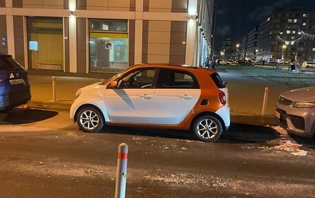 Smart Forfour II, 2016 год, 1 100 000 рублей, 3 фотография