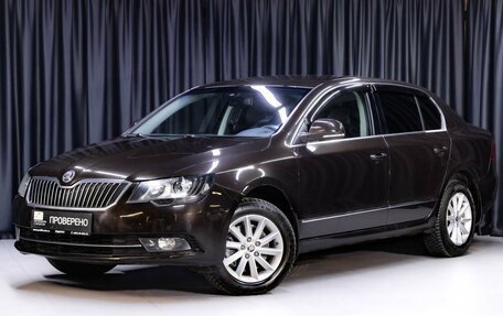 Skoda Superb III рестайлинг, 2014 год, 995 000 рублей, 25 фотография