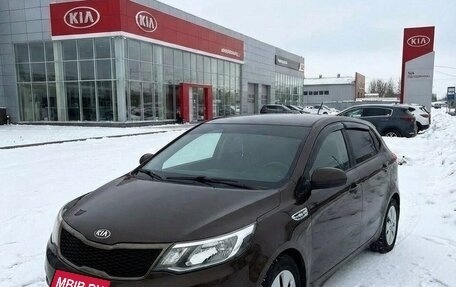 KIA Rio III рестайлинг, 2017 год, 970 000 рублей, 2 фотография