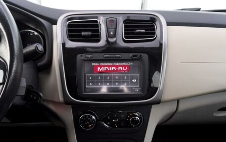 Renault Logan II, 2016 год, 990 000 рублей, 25 фотография