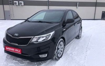 KIA Rio III рестайлинг, 2016 год, 980 000 рублей, 1 фотография