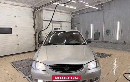 Hyundai Accent II, 2005 год, 257 000 рублей, 1 фотография