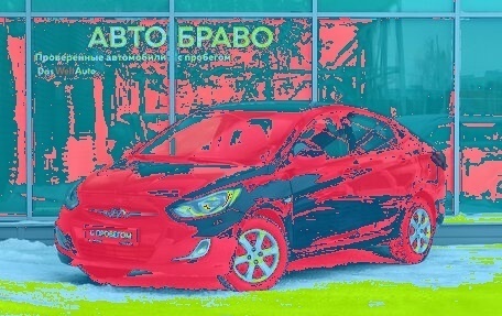 Hyundai Solaris II рестайлинг, 2012 год, 649 000 рублей, 1 фотография