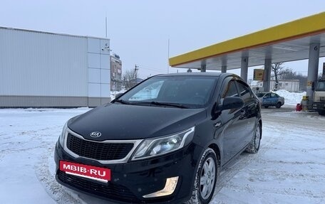 KIA Rio III рестайлинг, 2013 год, 745 000 рублей, 13 фотография