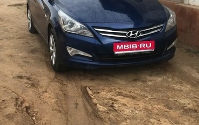 Hyundai Solaris II рестайлинг, 2015 год, 950 000 рублей, 1 фотография