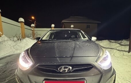 Hyundai Solaris II рестайлинг, 2014 год, 625 000 рублей, 1 фотография