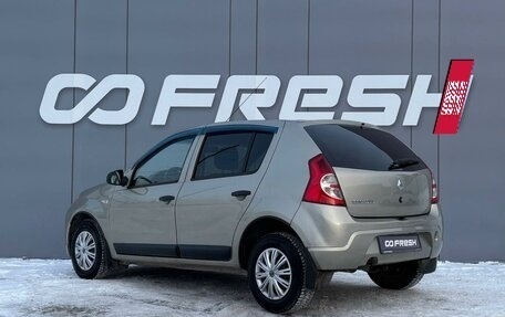 Renault Sandero I, 2010 год, 499 000 рублей, 2 фотография