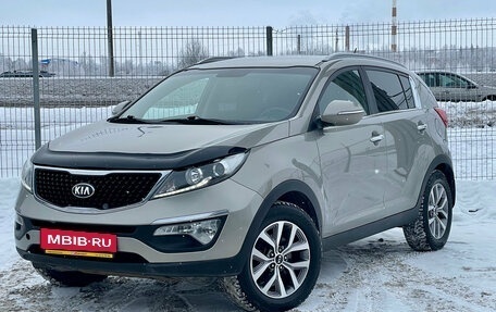 KIA Sportage III, 2015 год, 1 359 000 рублей, 1 фотография