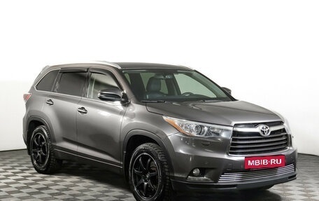 Toyota Highlander III, 2014 год, 2 299 000 рублей, 3 фотография