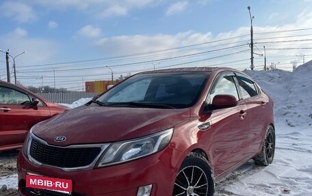 KIA Rio III рестайлинг, 2012 год, 4 фотография