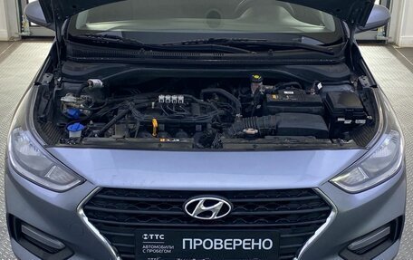 Hyundai Solaris II рестайлинг, 2018 год, 970 000 рублей, 9 фотография