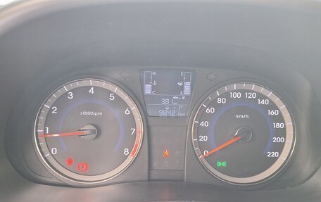 Hyundai Solaris II рестайлинг, 2014 год, 917 000 рублей, 32 фотография