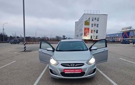Hyundai Solaris II рестайлинг, 2013 год, 970 000 рублей, 14 фотография