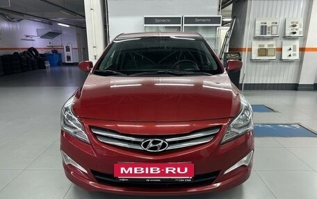 Hyundai Solaris II рестайлинг, 2015 год, 950 000 рублей, 2 фотография