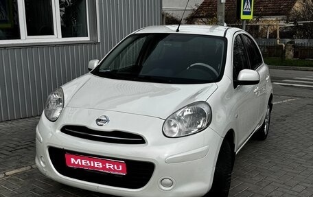 Nissan Micra IV рестайлинг, 2013 год, 999 000 рублей, 1 фотография