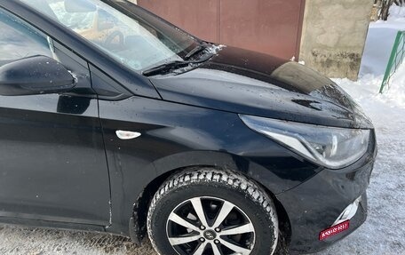 Hyundai Solaris II рестайлинг, 2017 год, 1 400 000 рублей, 20 фотография