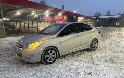Hyundai Solaris II рестайлинг, 2011 год, 620 000 рублей, 1 фотография