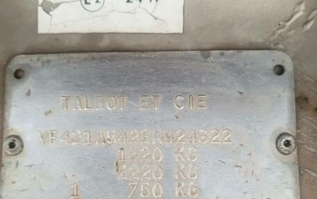 Talbot Horizon, 1986 год, 85 000 рублей, 6 фотография