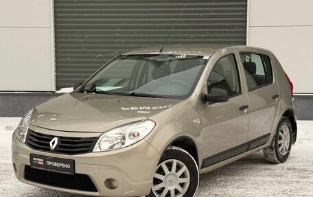 Renault Sandero I, 2010 год, 425 000 рублей, 1 фотография