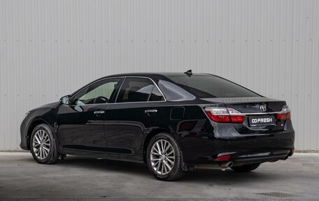 Toyota Camry, 2017 год, 2 350 000 рублей, 2 фотография