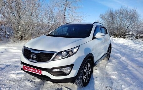 KIA Sportage III, 2013 год, 1 350 000 рублей, 1 фотография