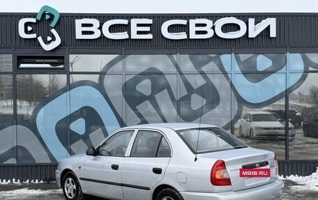 Hyundai Accent II, 2009 год, 517 000 рублей, 3 фотография