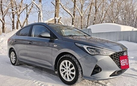 Hyundai Solaris II рестайлинг, 2021 год, 1 600 000 рублей, 2 фотография