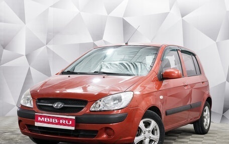 Hyundai Getz I рестайлинг, 2008 год, 596 000 рублей, 1 фотография