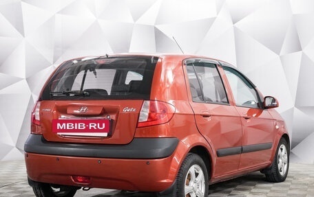 Hyundai Getz I рестайлинг, 2008 год, 596 000 рублей, 5 фотография