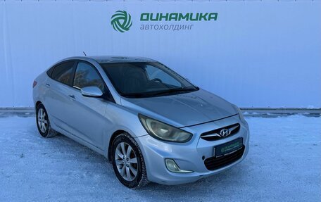 Hyundai Solaris II рестайлинг, 2011 год, 490 000 рублей, 3 фотография