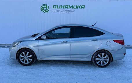 Hyundai Solaris II рестайлинг, 2011 год, 490 000 рублей, 8 фотография