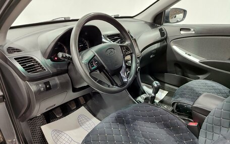 Hyundai Solaris II рестайлинг, 2012 год, 830 000 рублей, 17 фотография