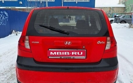 Hyundai Getz I рестайлинг, 2008 год, 519 000 рублей, 11 фотография