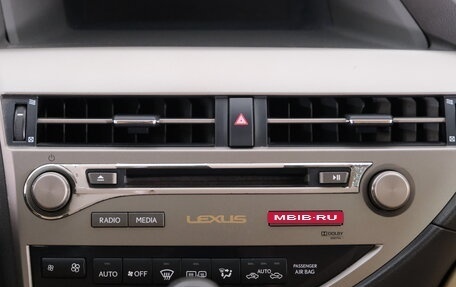 Lexus RX III, 2013 год, 3 299 000 рублей, 20 фотография