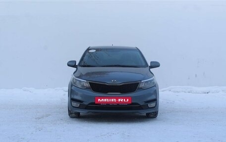 KIA Rio III рестайлинг, 2016 год, 970 000 рублей, 2 фотография