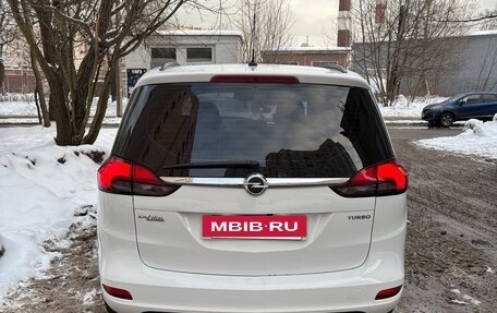 Opel Zafira C рестайлинг, 2014 год, 1 230 000 рублей, 5 фотография