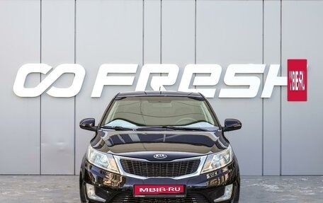 KIA Rio III рестайлинг, 2014 год, 998 000 рублей, 3 фотография