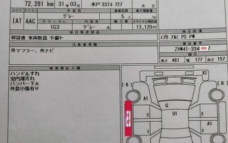 Toyota Prius Alpha I (ZVW40/41), 2014 год, 1 200 000 рублей, 8 фотография