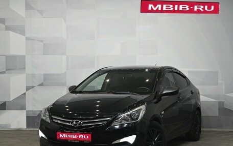 Hyundai Solaris II рестайлинг, 2014 год, 990 000 рублей, 1 фотография