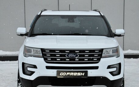 Ford Explorer VI, 2017 год, 3 090 003 рублей, 4 фотография