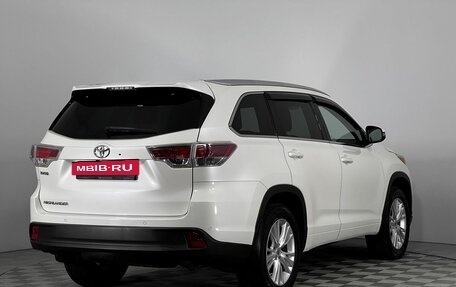 Toyota Highlander III, 2014 год, 3 150 000 рублей, 5 фотография