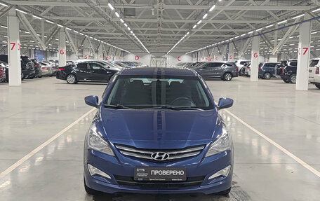 Hyundai Solaris II рестайлинг, 2015 год, 1 155 000 рублей, 2 фотография